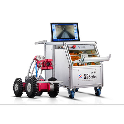 kwaliteit  Vandal Proof Robotic CCTV Rainfall Inspection Camera with 300m Electrical Cable Reel fabriek