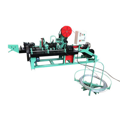 kwaliteit  High End Customized Automatic Double Stranded Twisted Barbed Wire Mesh Making Machine From Building Material Shops fabriek
